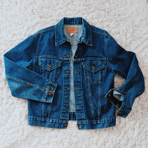 Levi's Jackets & Blazers - Vintage Mid-70s Levi’s 70505 Denim Trucker Jacket Style 0217 Size 40 (Women’s M)